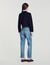 Cardigan bicolore col effet origami - Femme | Sandro Paris