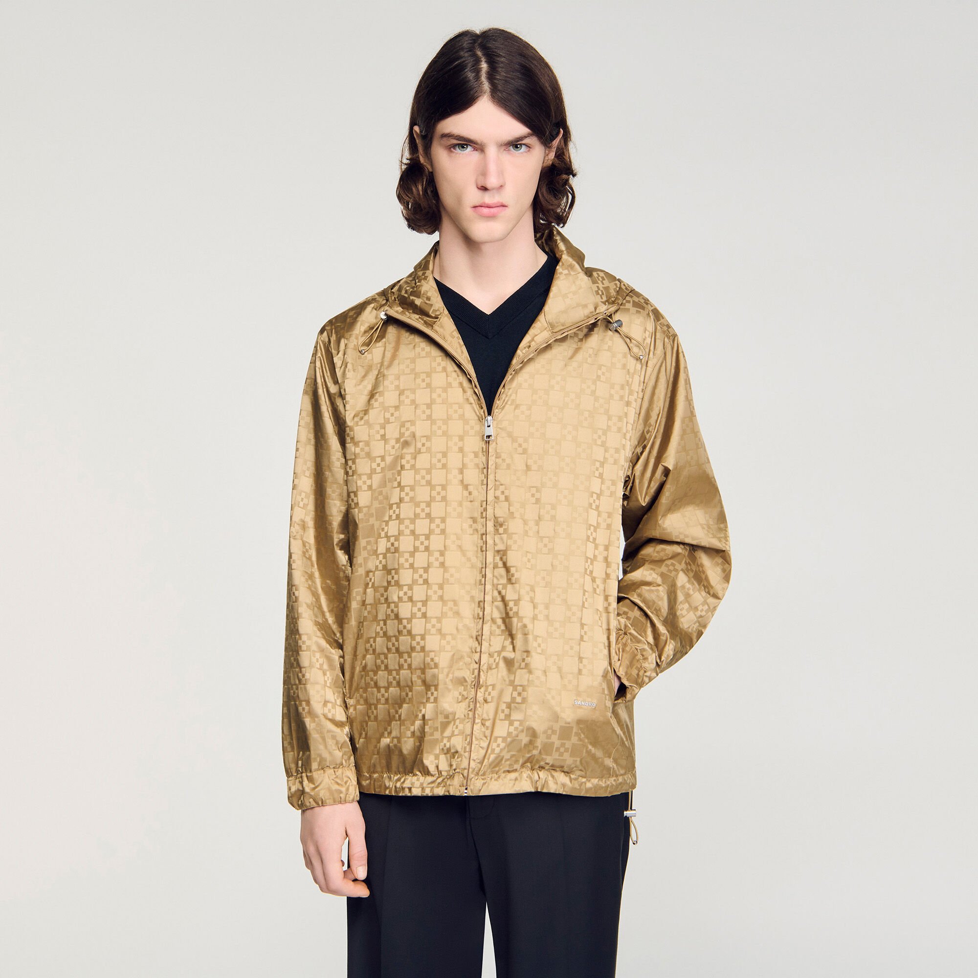 Blouson en nylon Square Cross