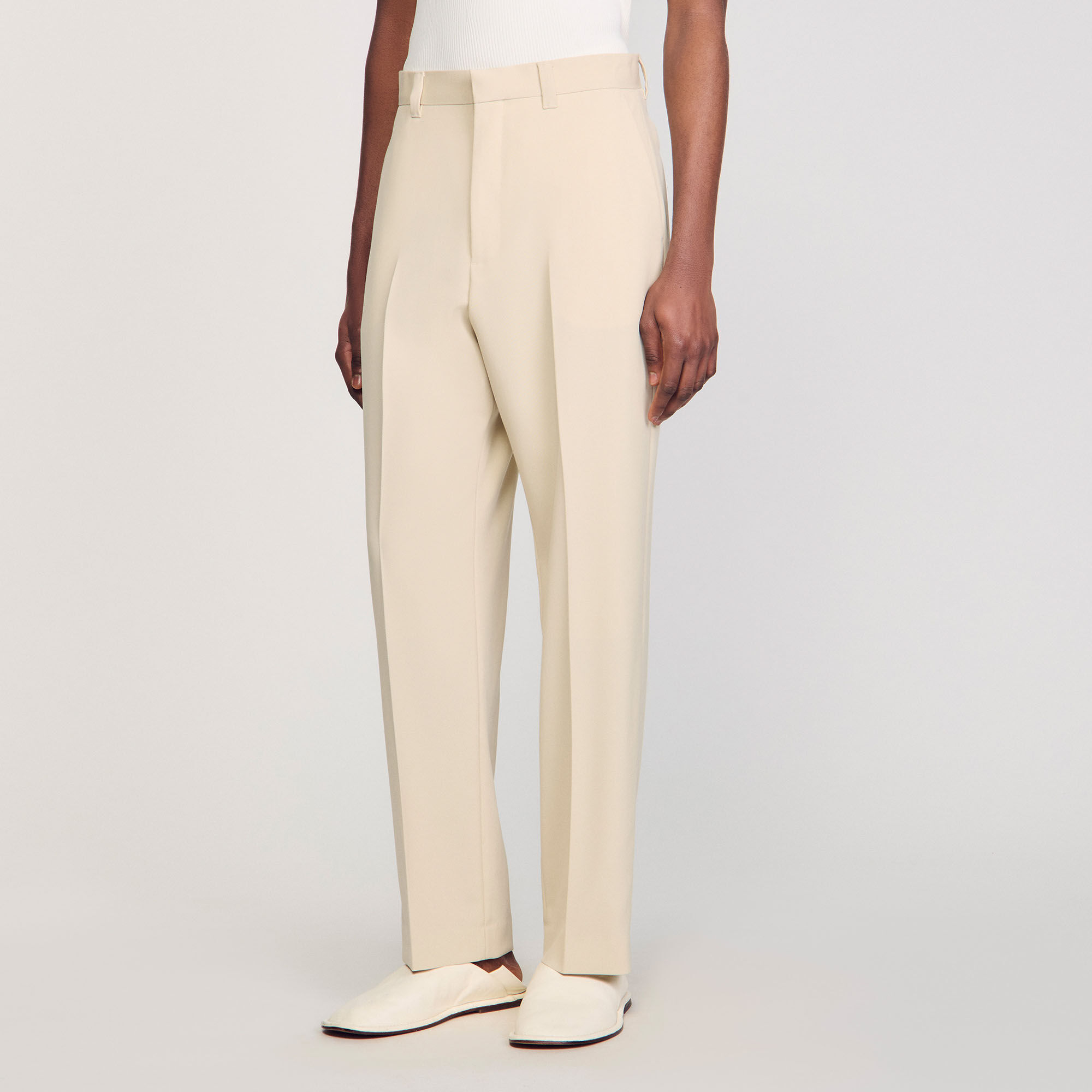 Pantalon de costume en laine