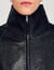 Blouson en cuir oversize