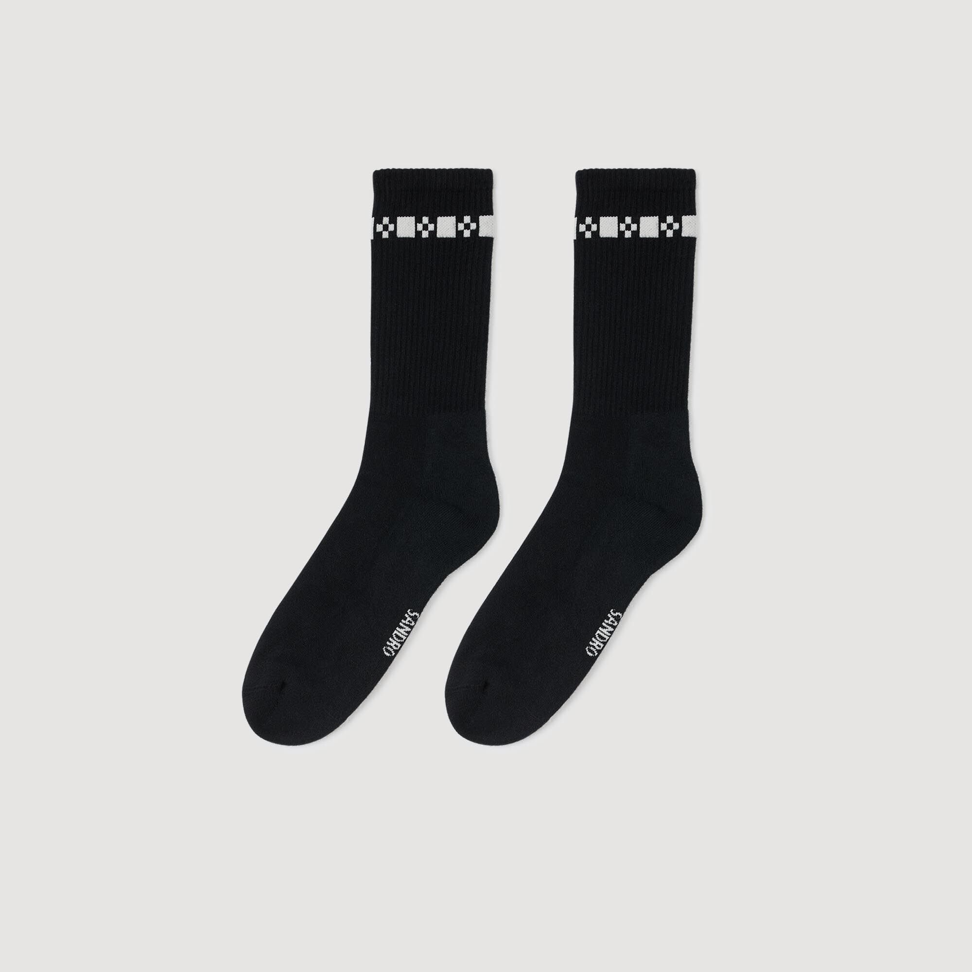 Chaussettes à broderie