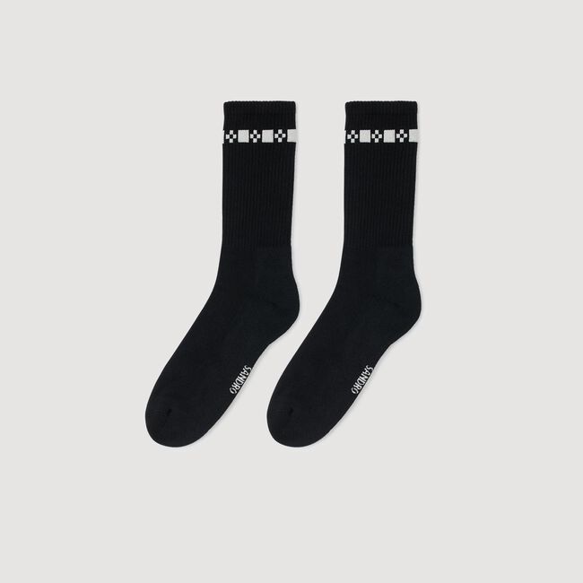 Chaussettes à broderie