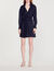 Robe courte à manches longues