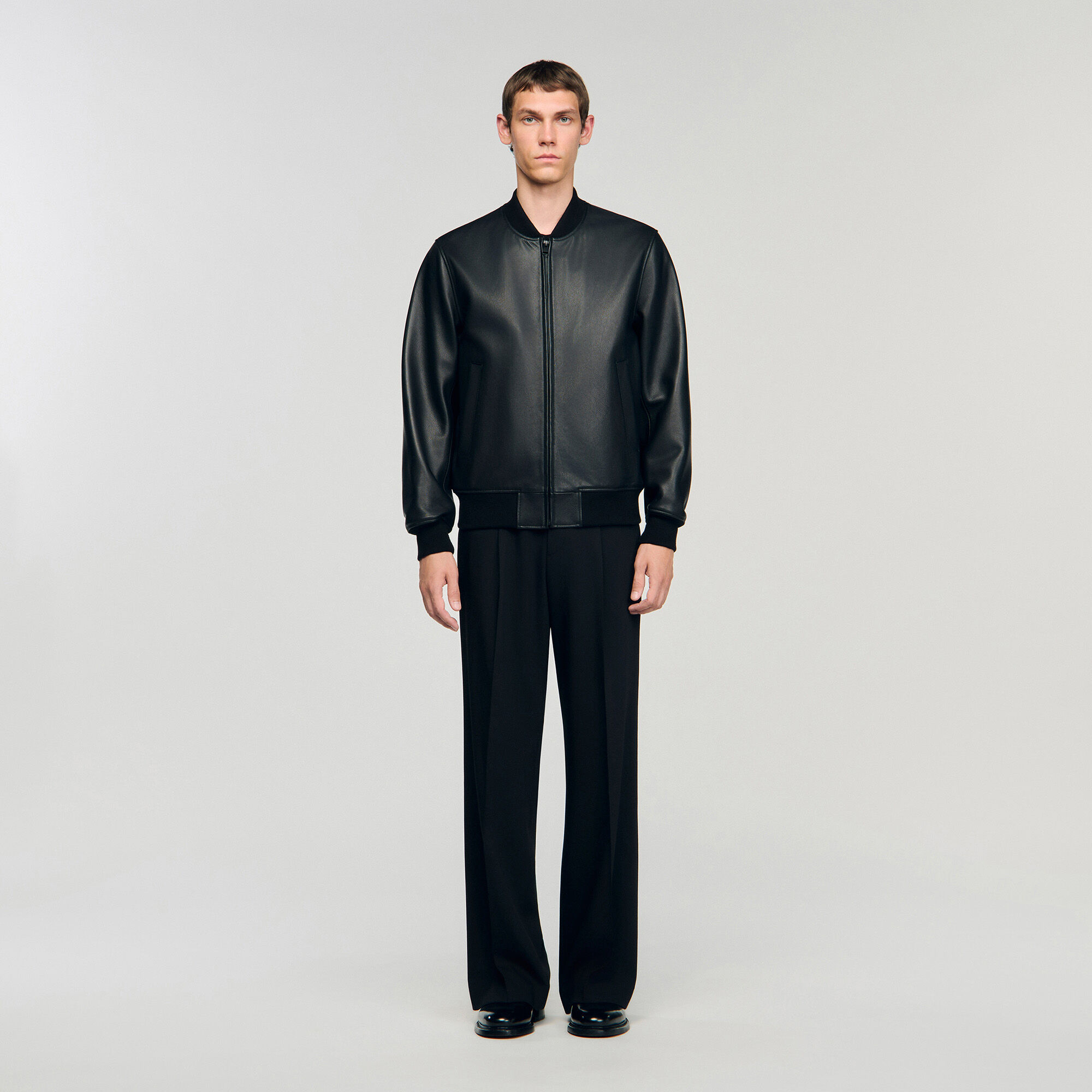 Blouson en cuir