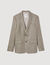 Veste de costume en flanelle