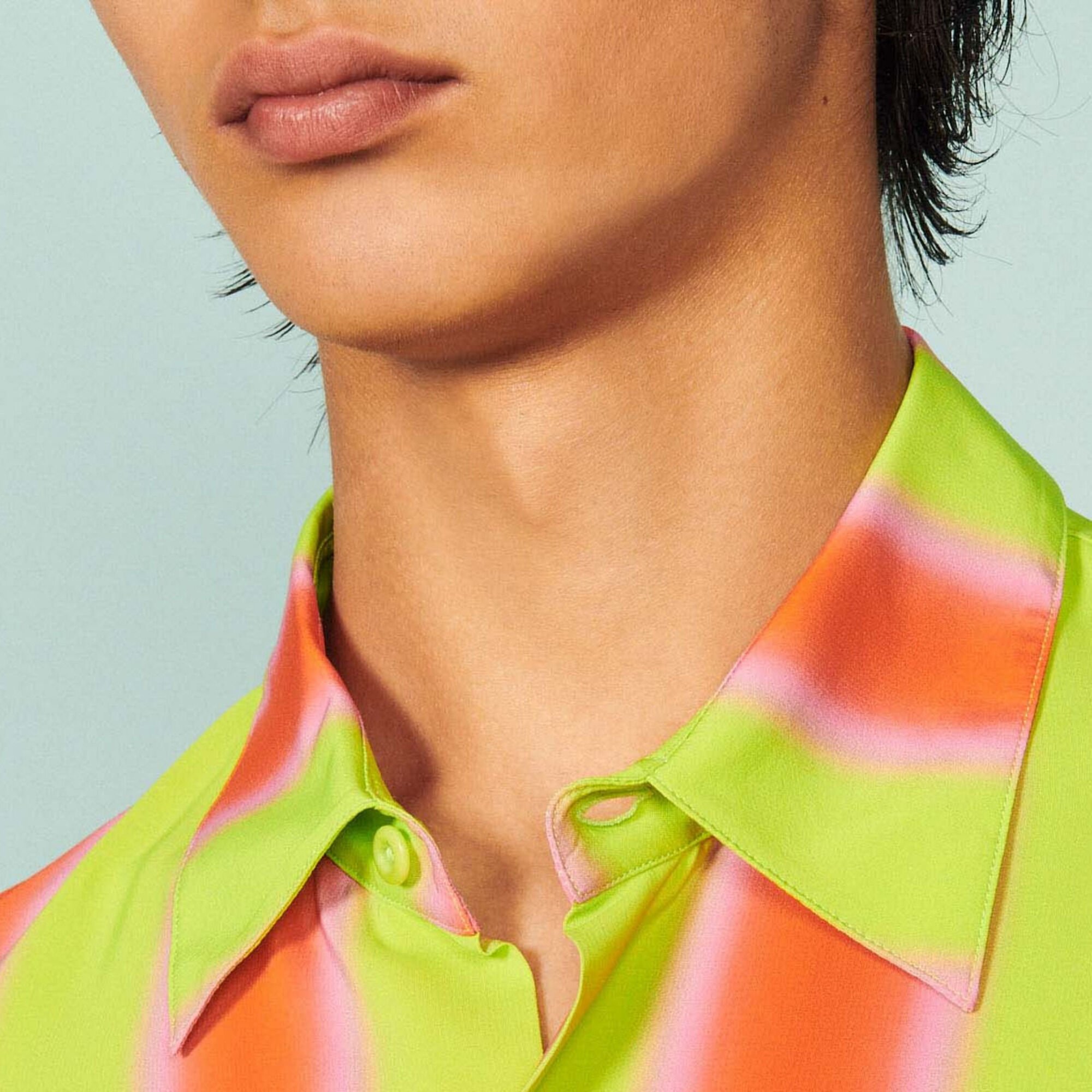Chemise fluide à rayures