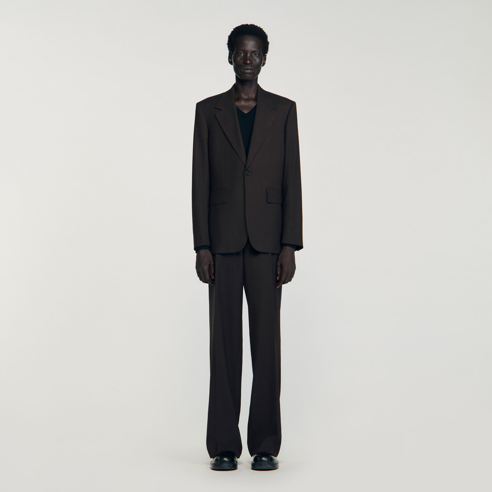 Veste de costume en laine
