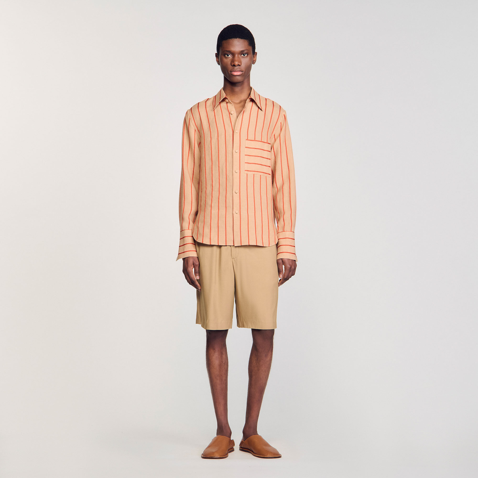 Chemise à rayures