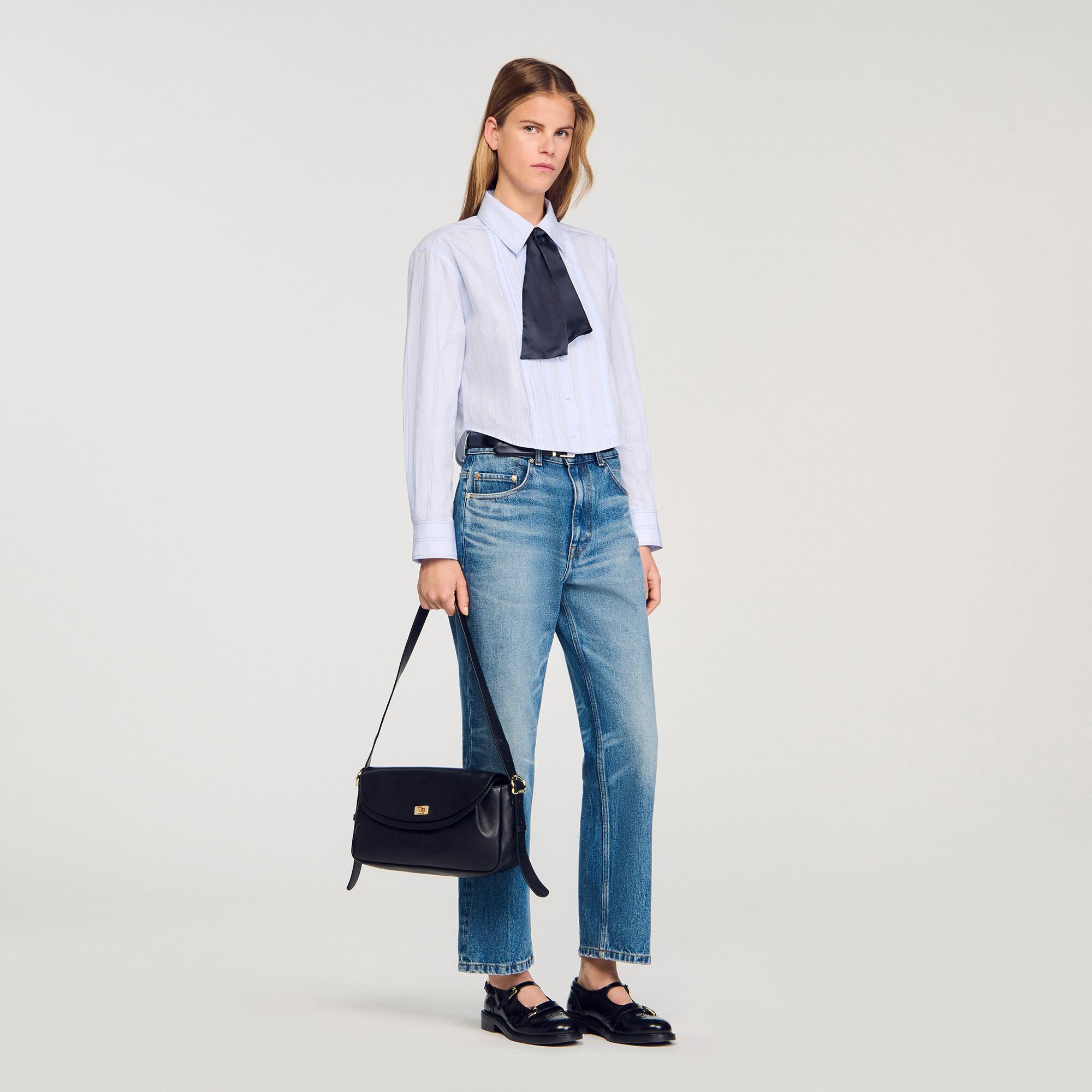 Sac en cuir lisse Le Mambo