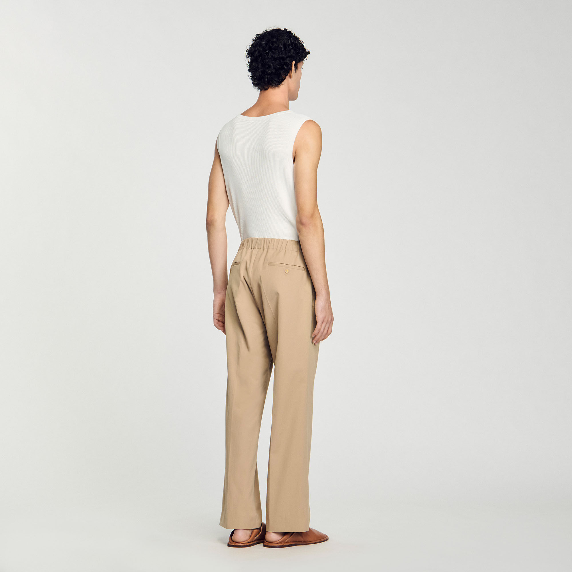 Pantalon large 
