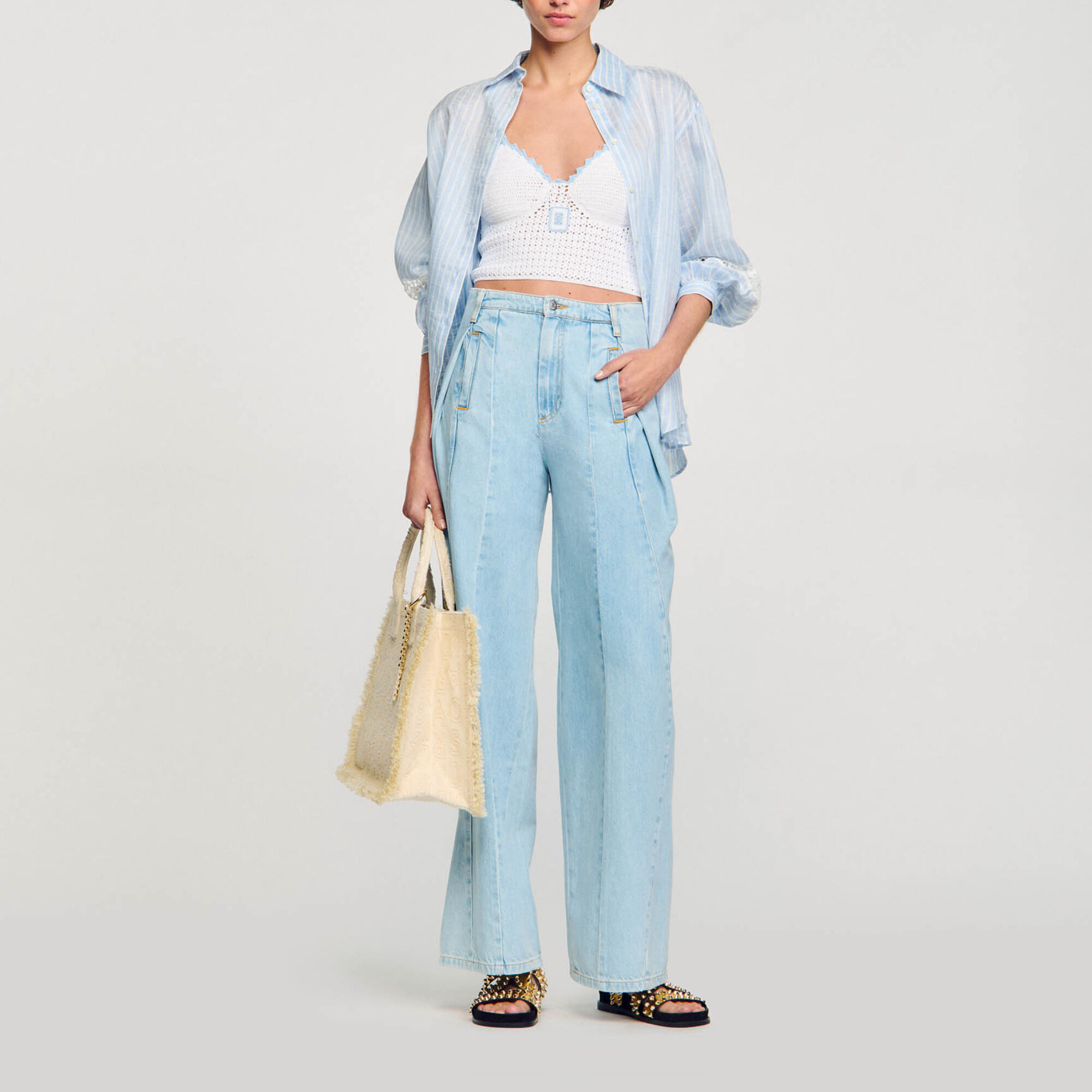 Brassière en crochet