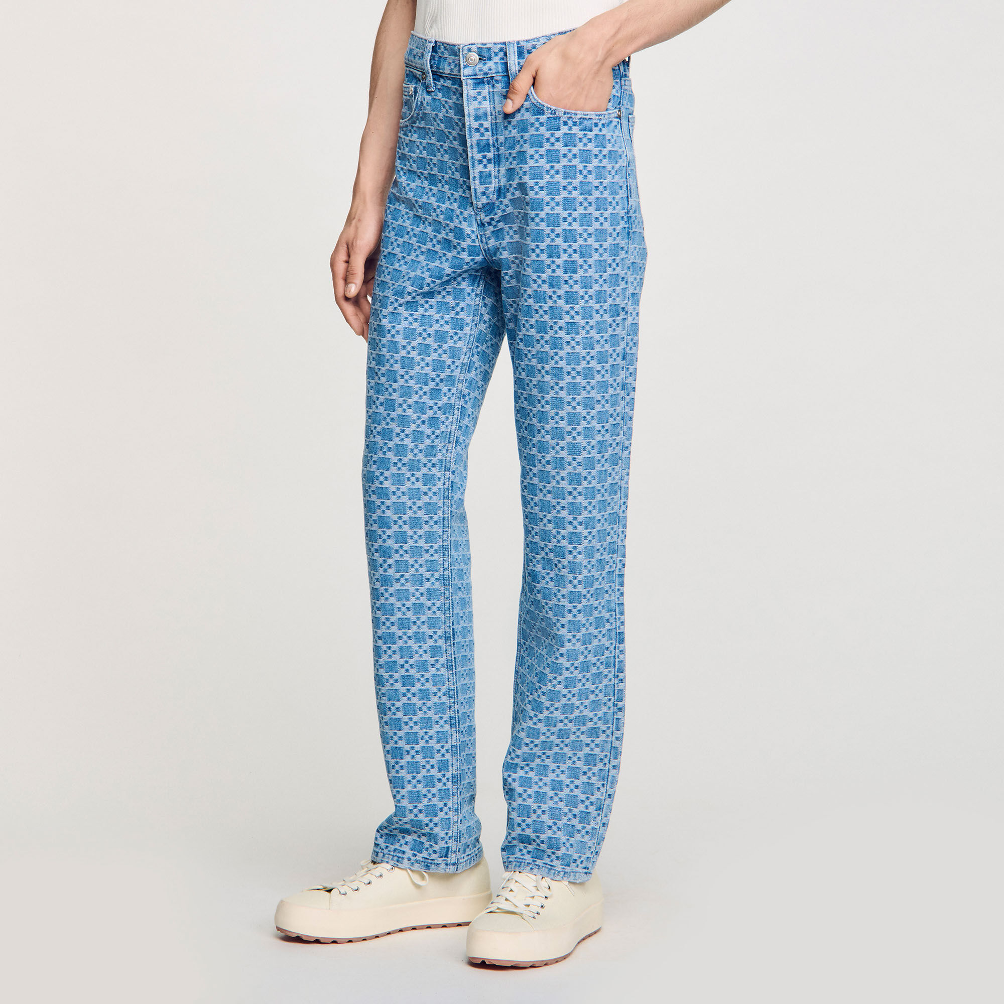 Jean regular square cross