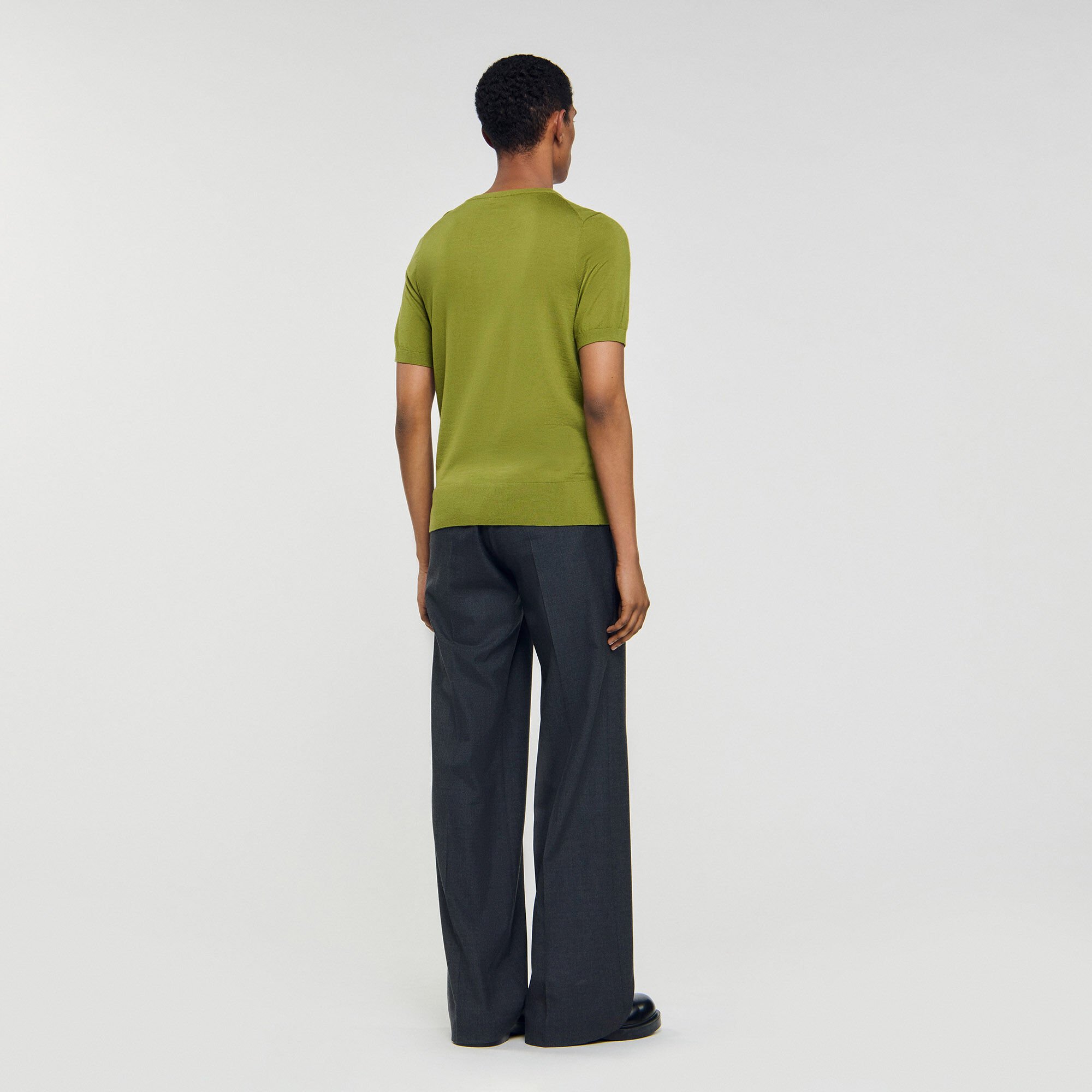 T-shirt en maille fluide