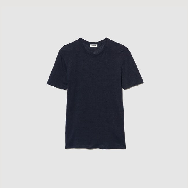 T-shirt en lin certifié
