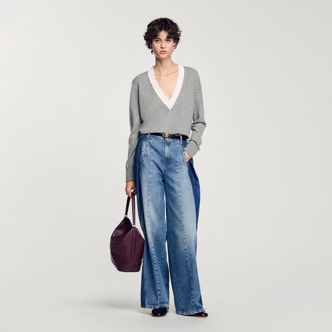 Pull à col V