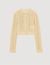 Cardigan en maille pointelle