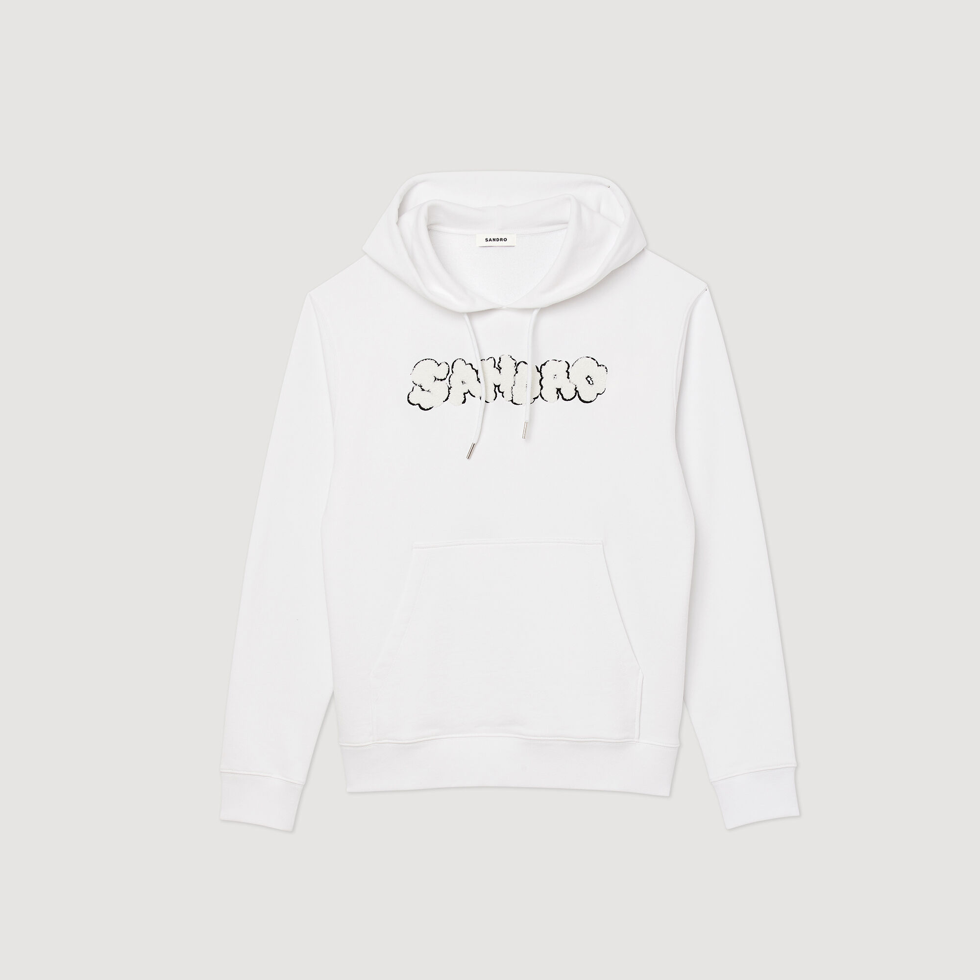 Hoodie brodé Sandro