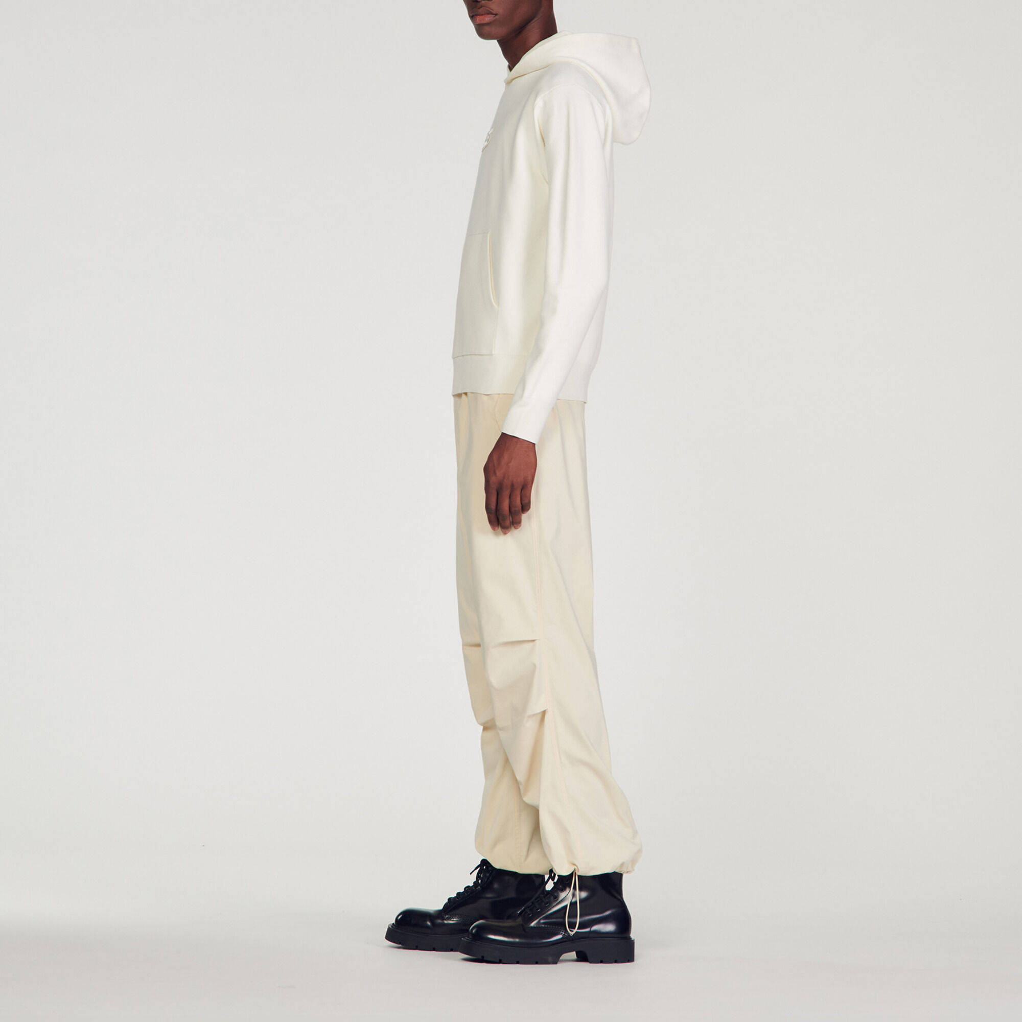 Hoodie en maille