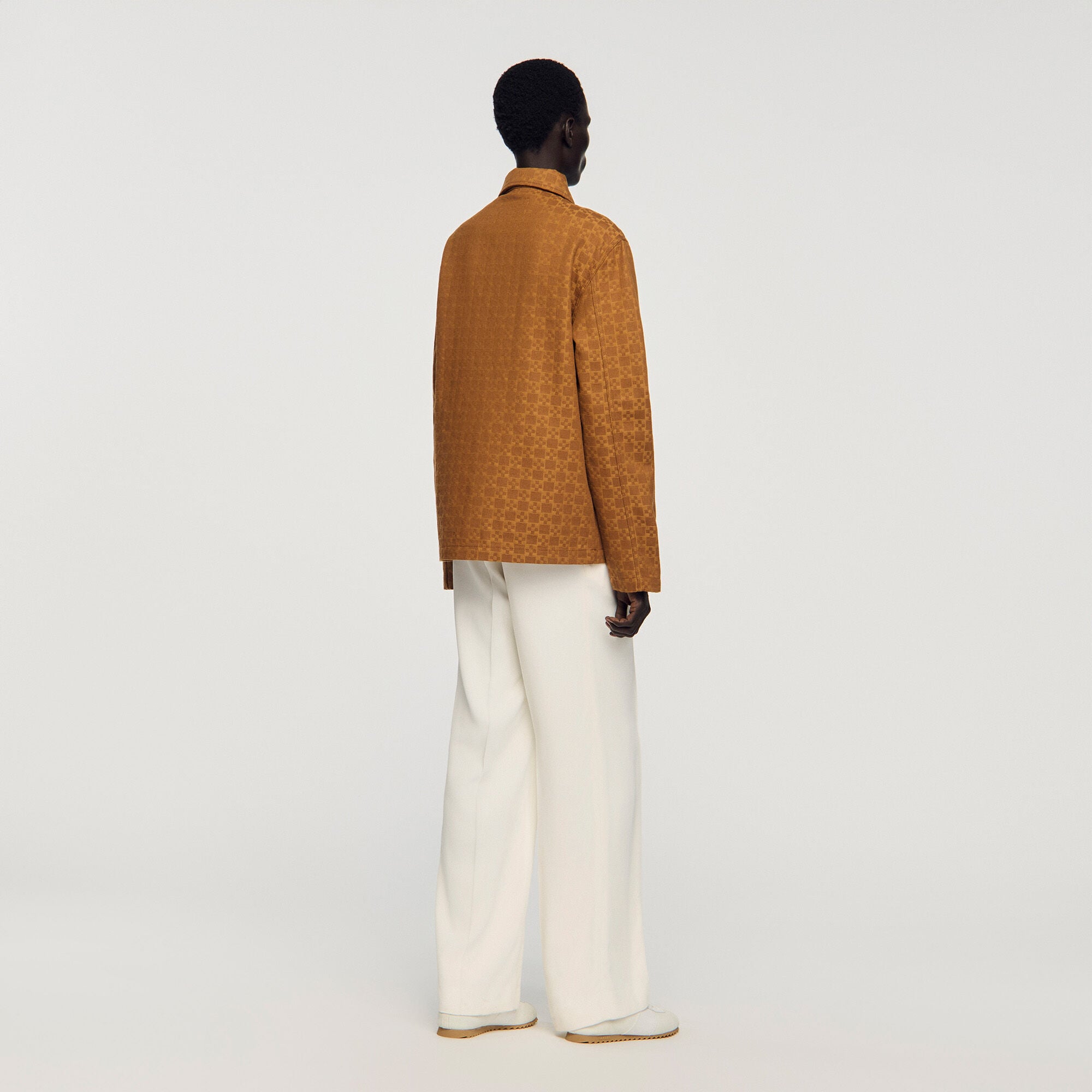 Blouson en denim Square Cross