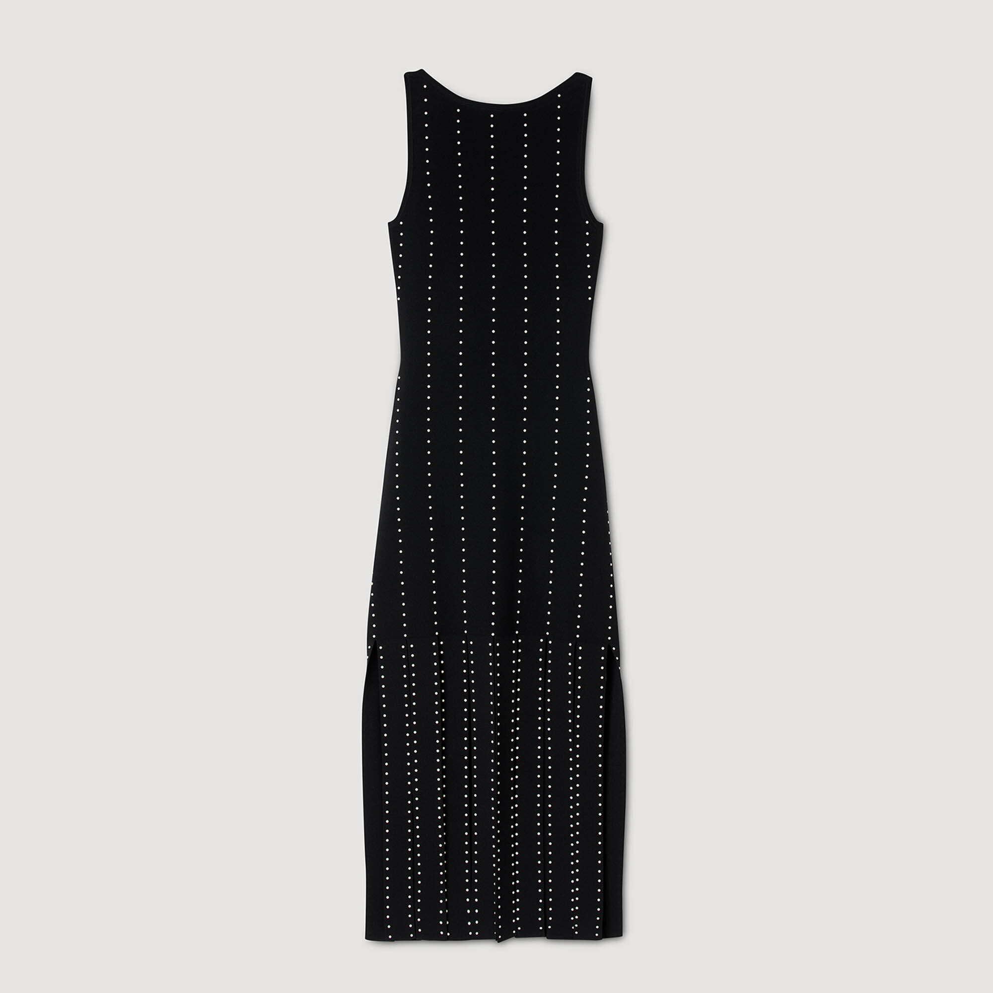 Robe longue à franges