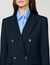 Veste à fines rayures