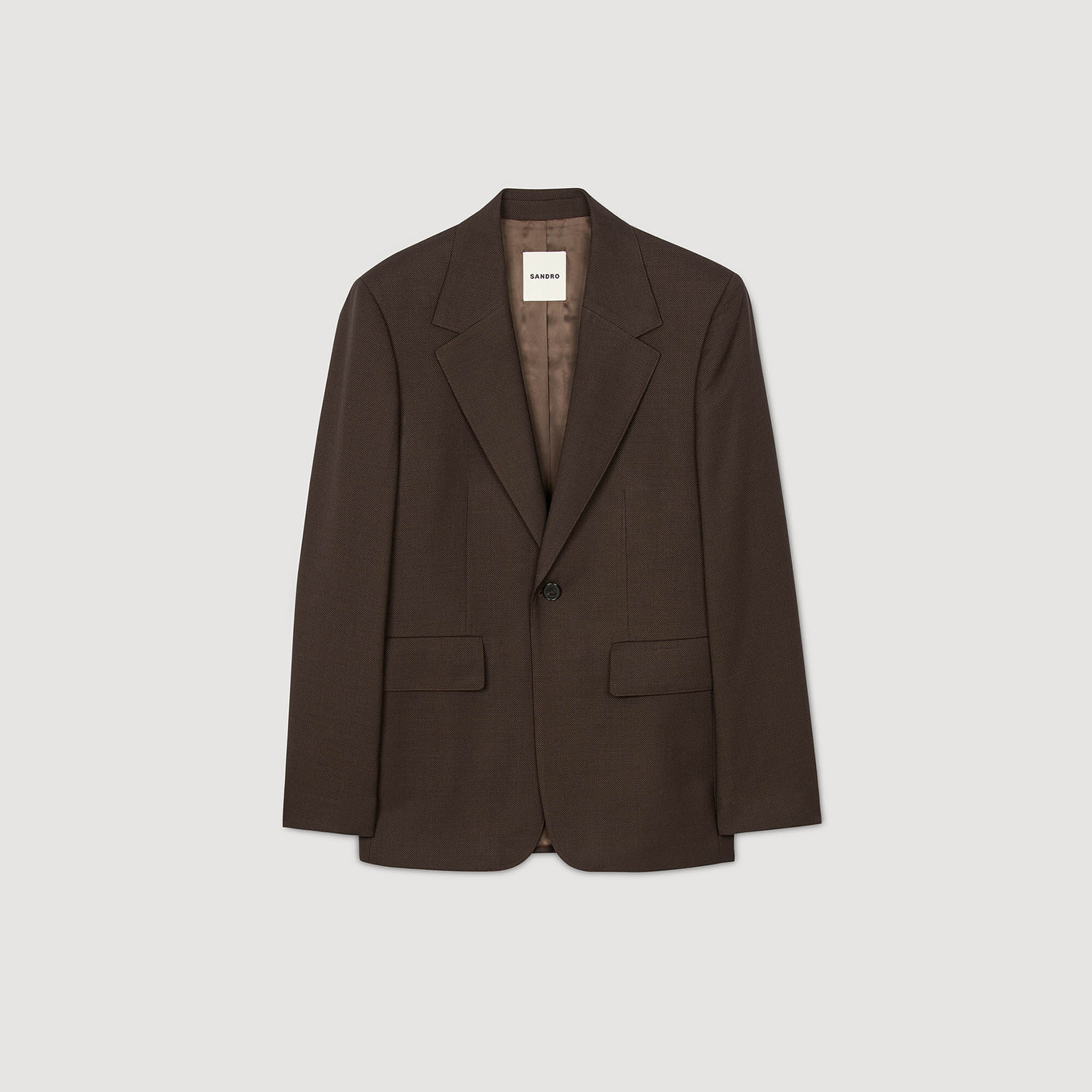 Veste de costume en laine