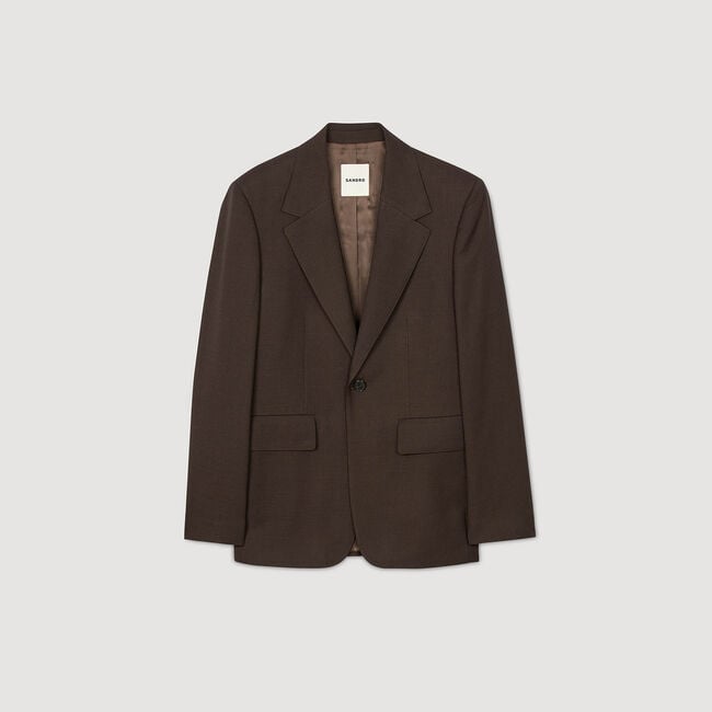 Veste de costume en laine