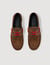 Chaussures bateaux cuir suédé lacet