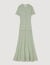 Robe longue en maille 