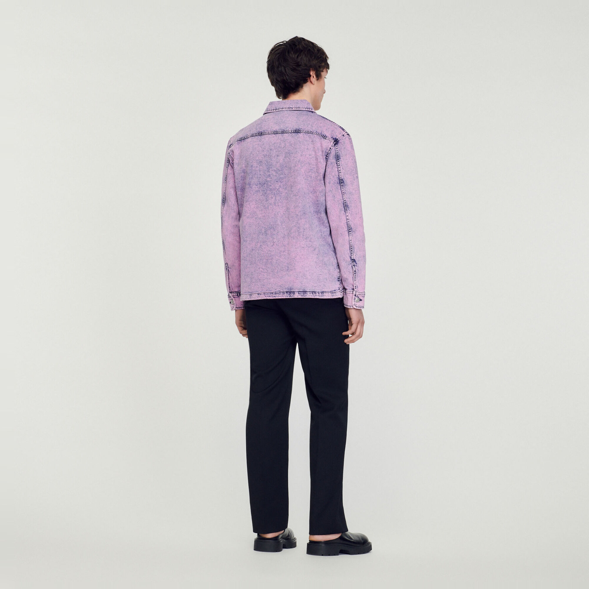 Blouson worker délavé