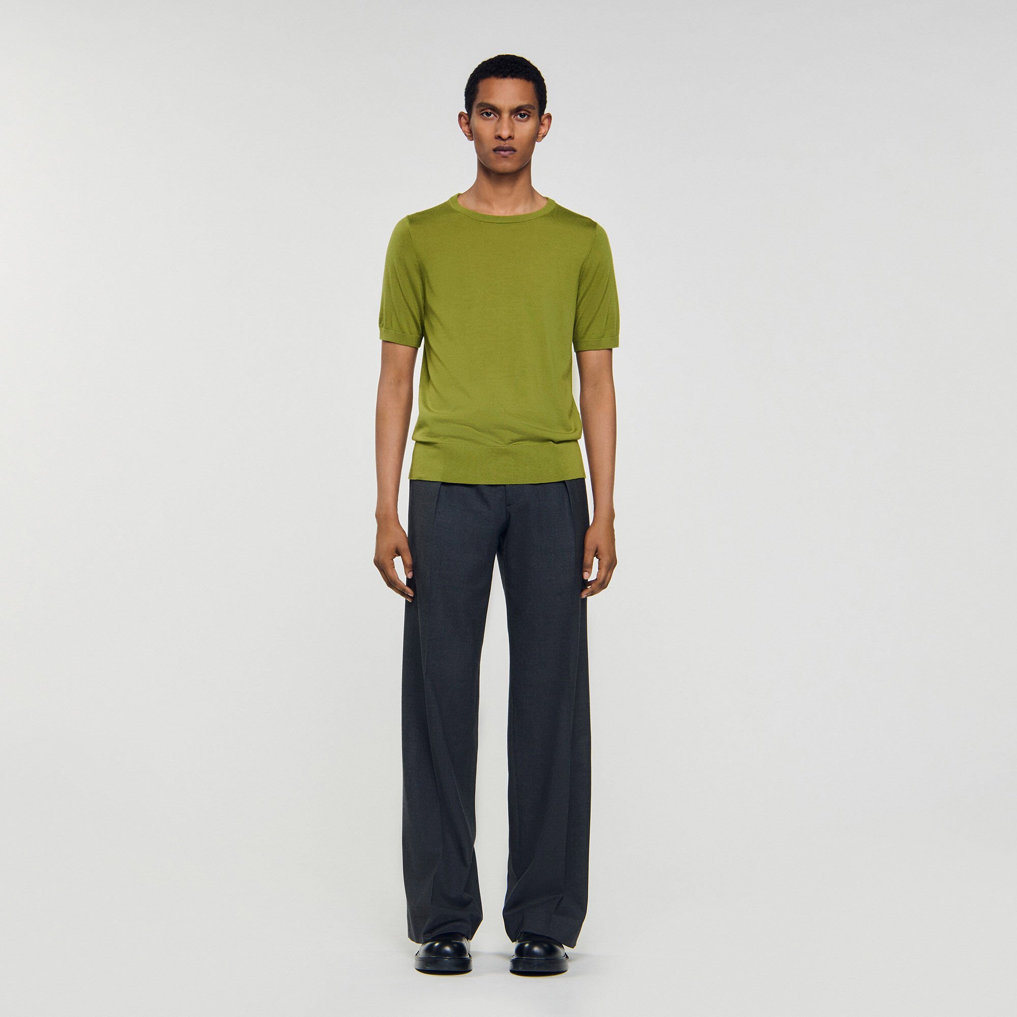 T-shirt en maille fluide