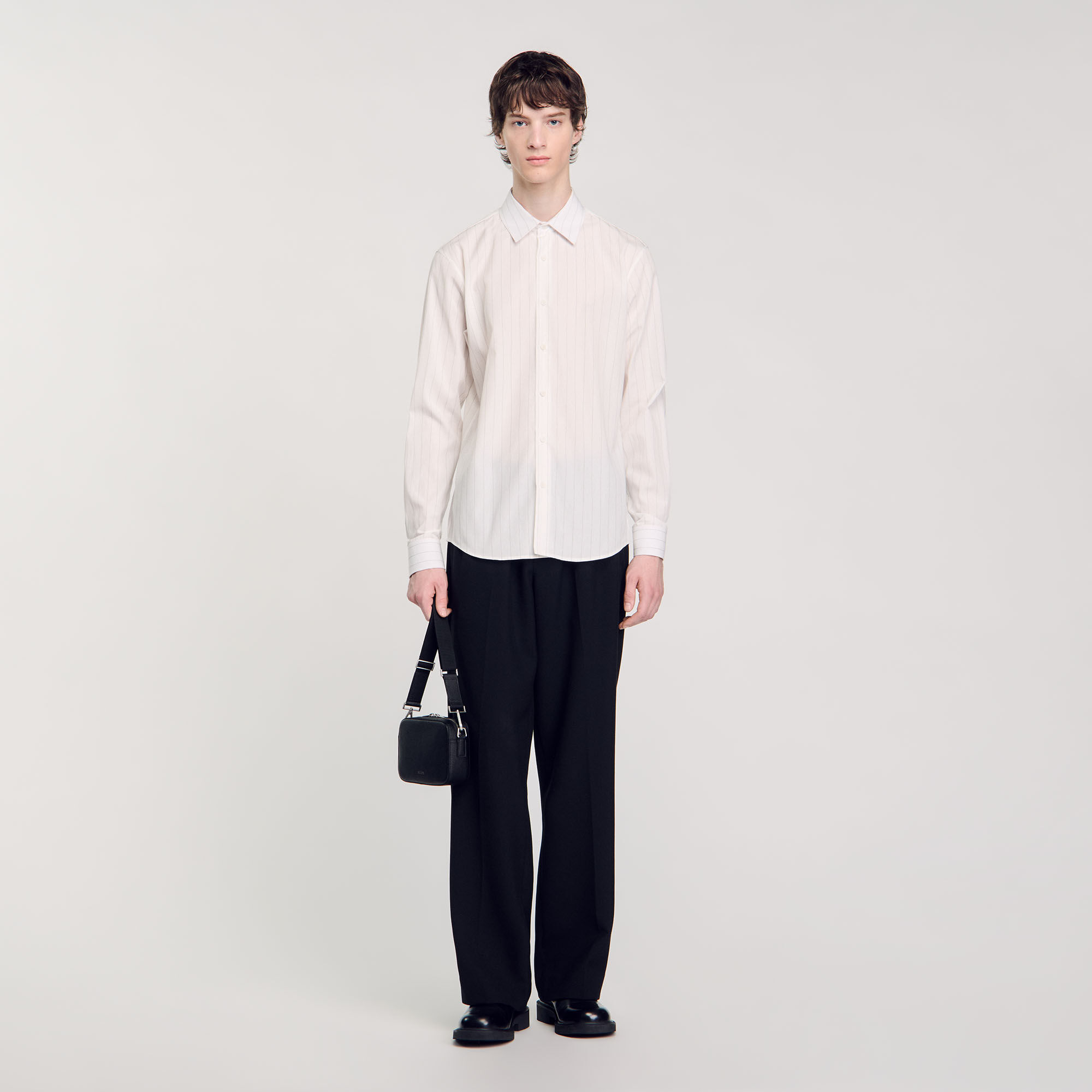 Chemises blanches pour homme Sandro Paris