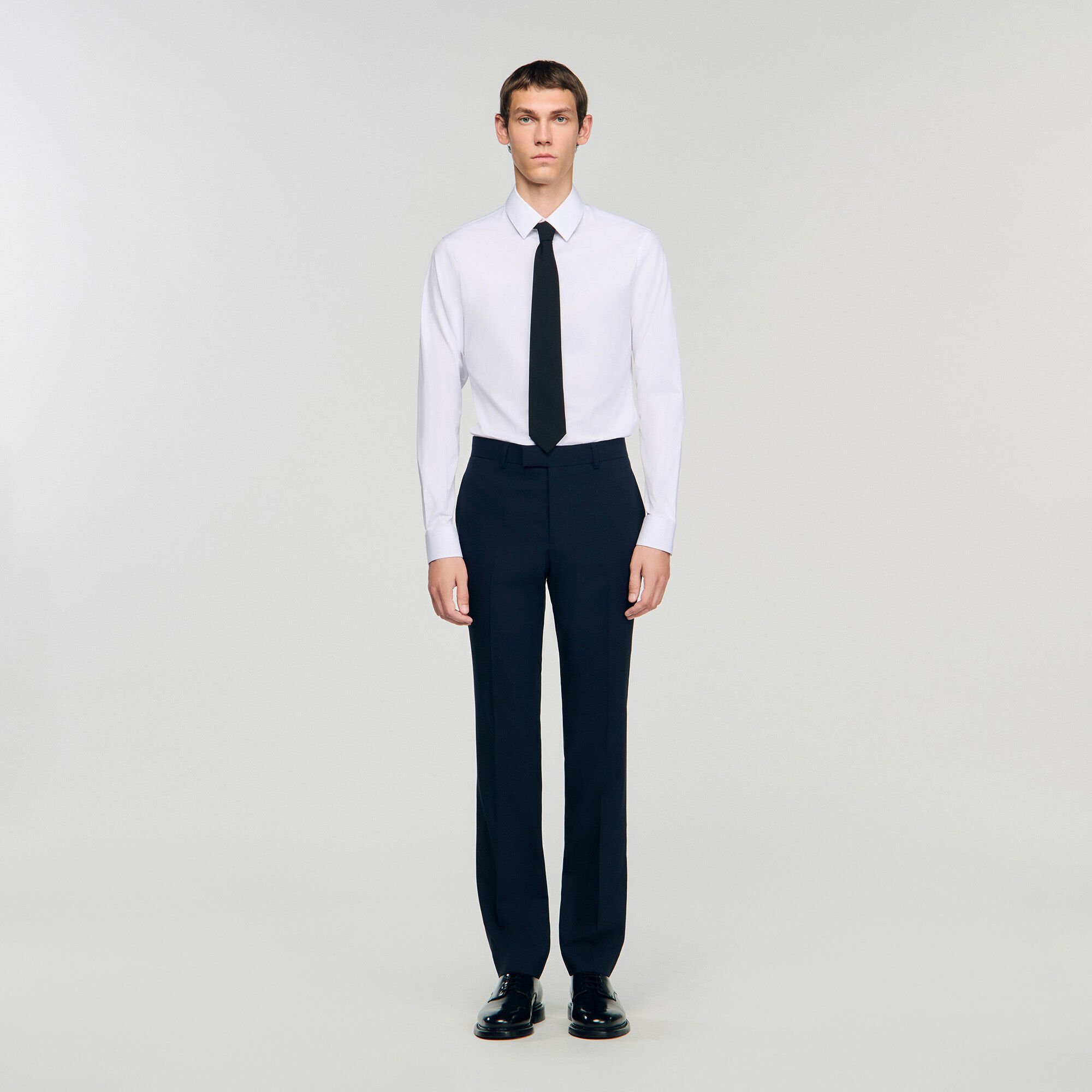 Pantalon de costume en laine