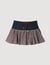 Jupe short à carreaux