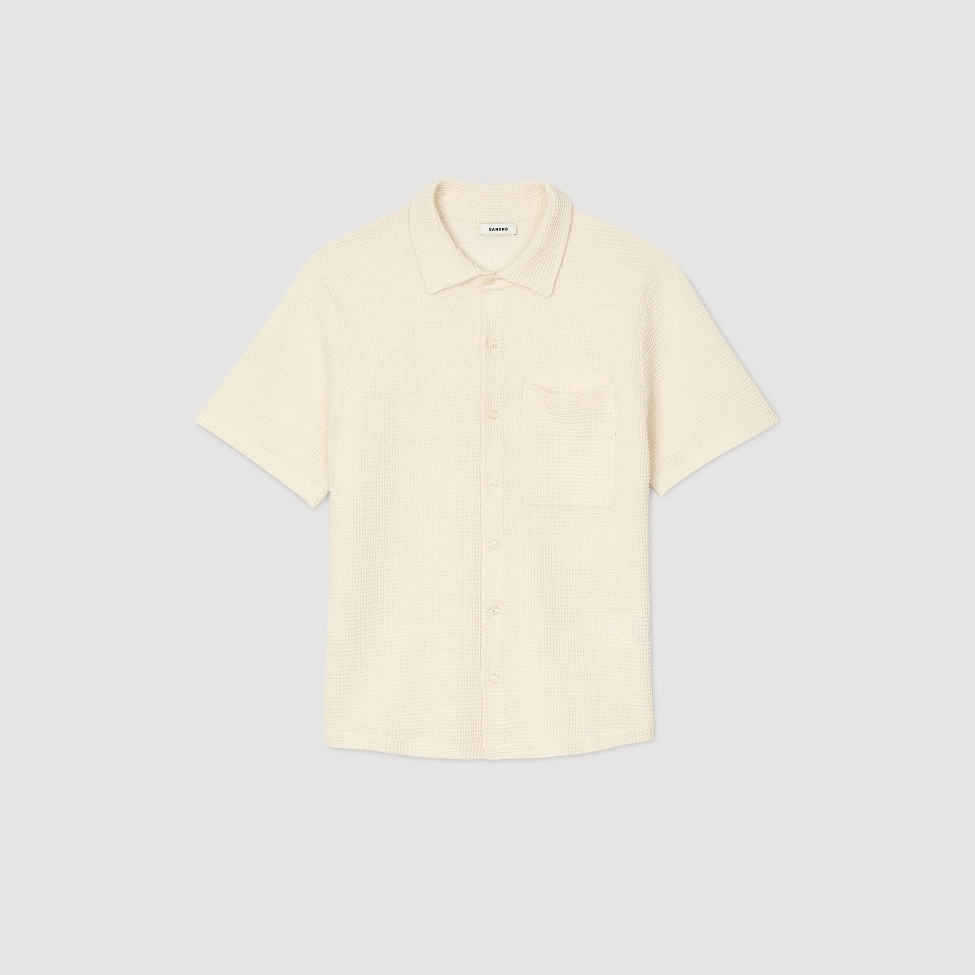 Chemise en nid d'abeille