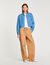 Chemise courte en jean