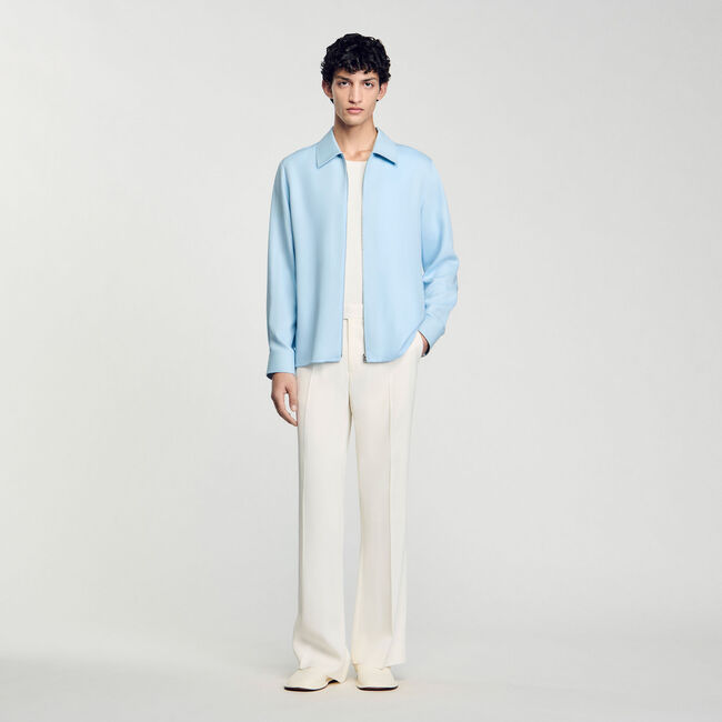 Chemise zippée