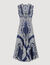 Robe longue à imprimé bandana