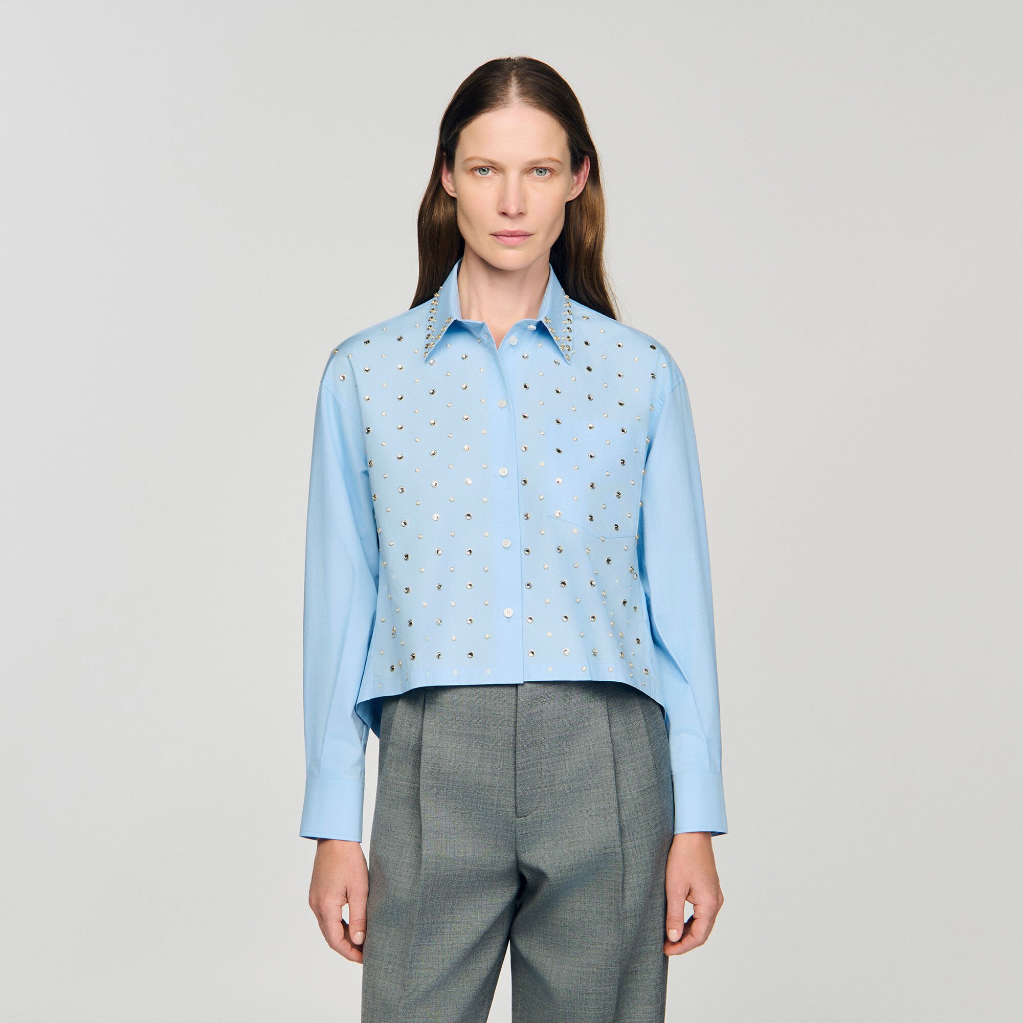 Chemise strassée