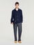 Blouson worker en laine boutonn&eacute;