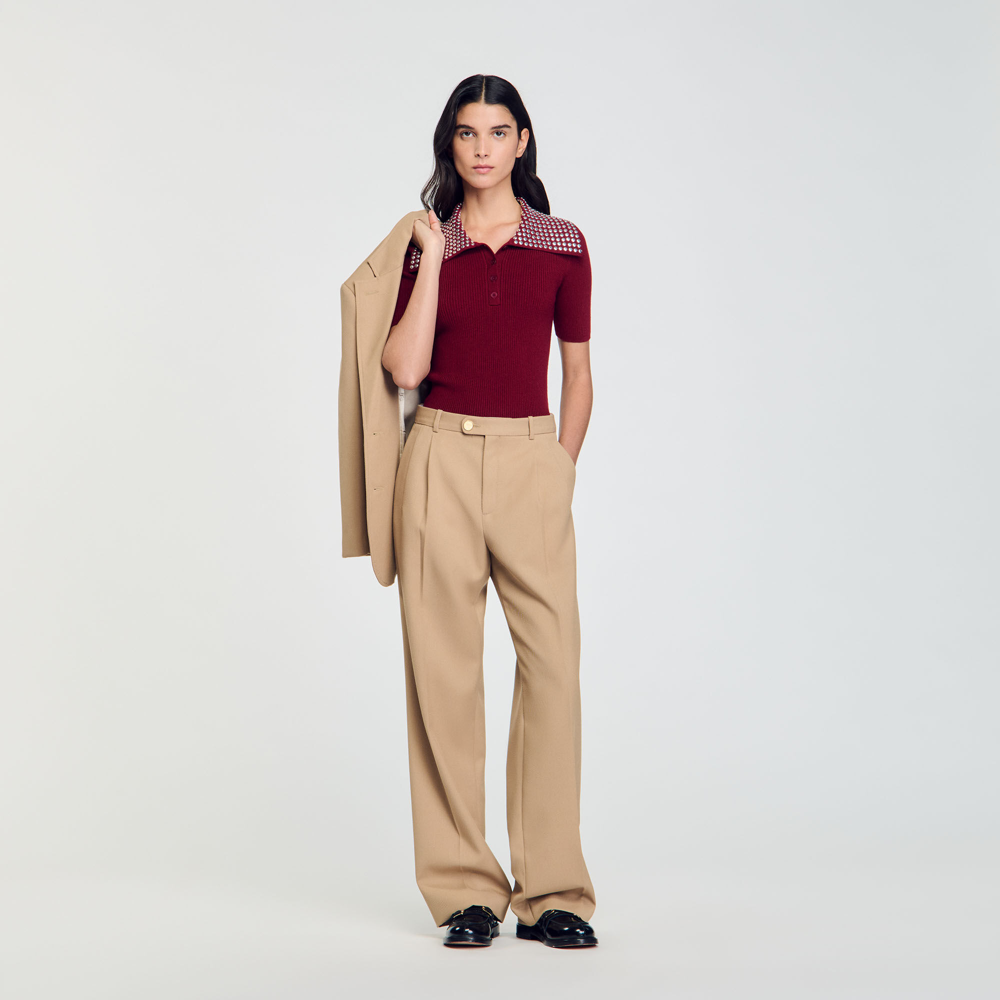 Tailleur pantalon femme sandro online