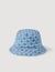 Bob en denim Square Cross