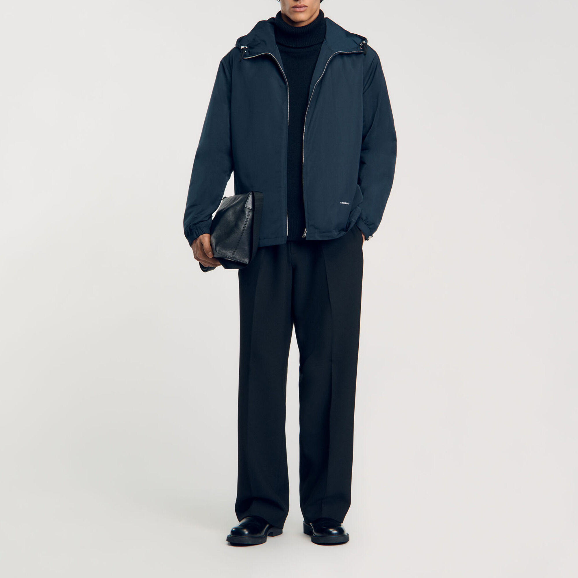 Blouson &agrave; capuche - Homme | Sandro Paris