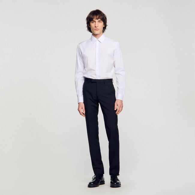 Chemise unie