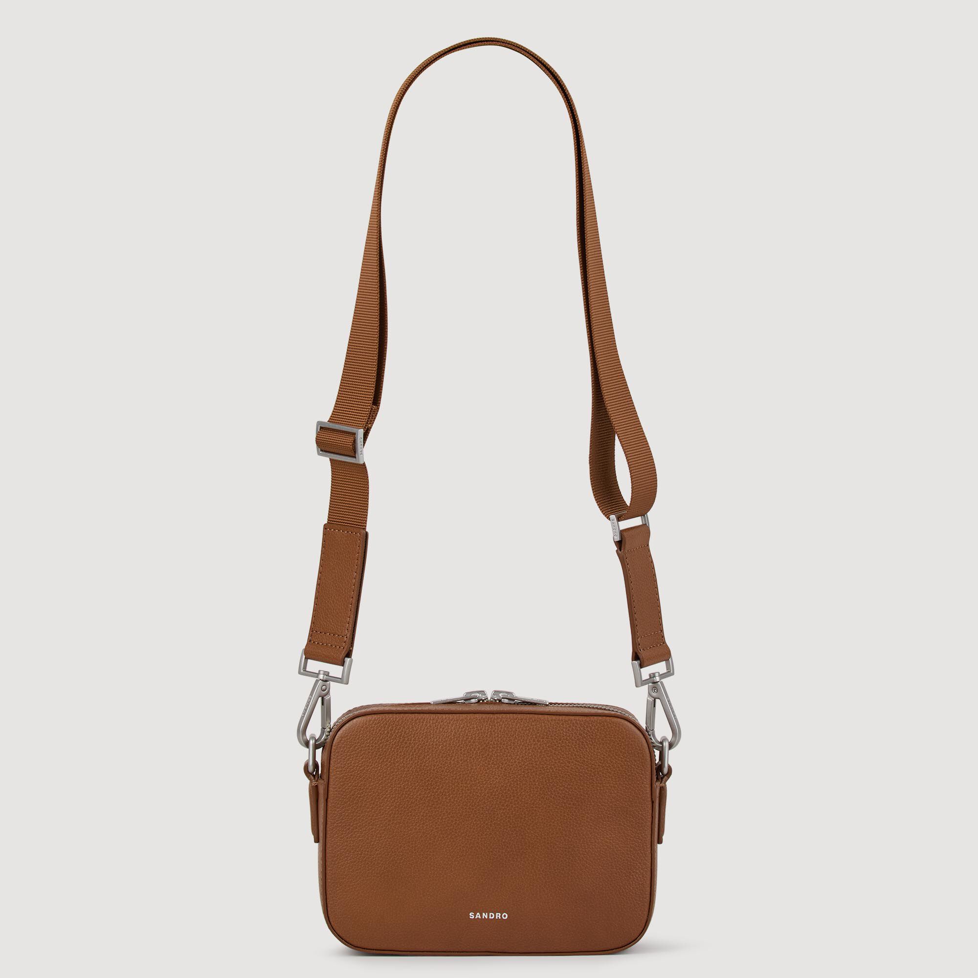 Petit sac en cuir grainé