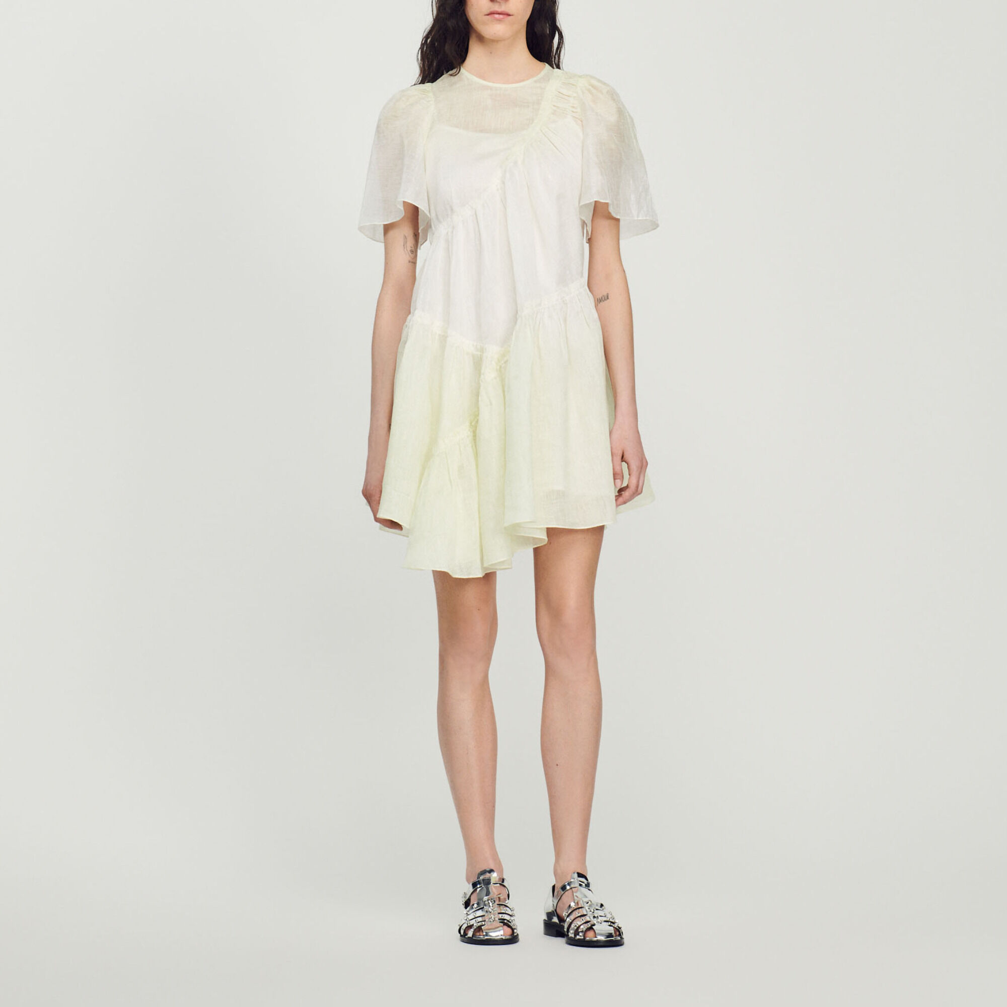 Robe courte tie&dye