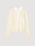 Pull bicolore en laine et cachemire 