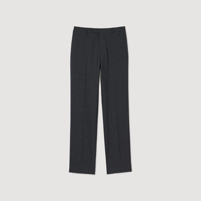 Pantalon de costume en laine
