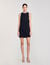 Robe courte galon strass