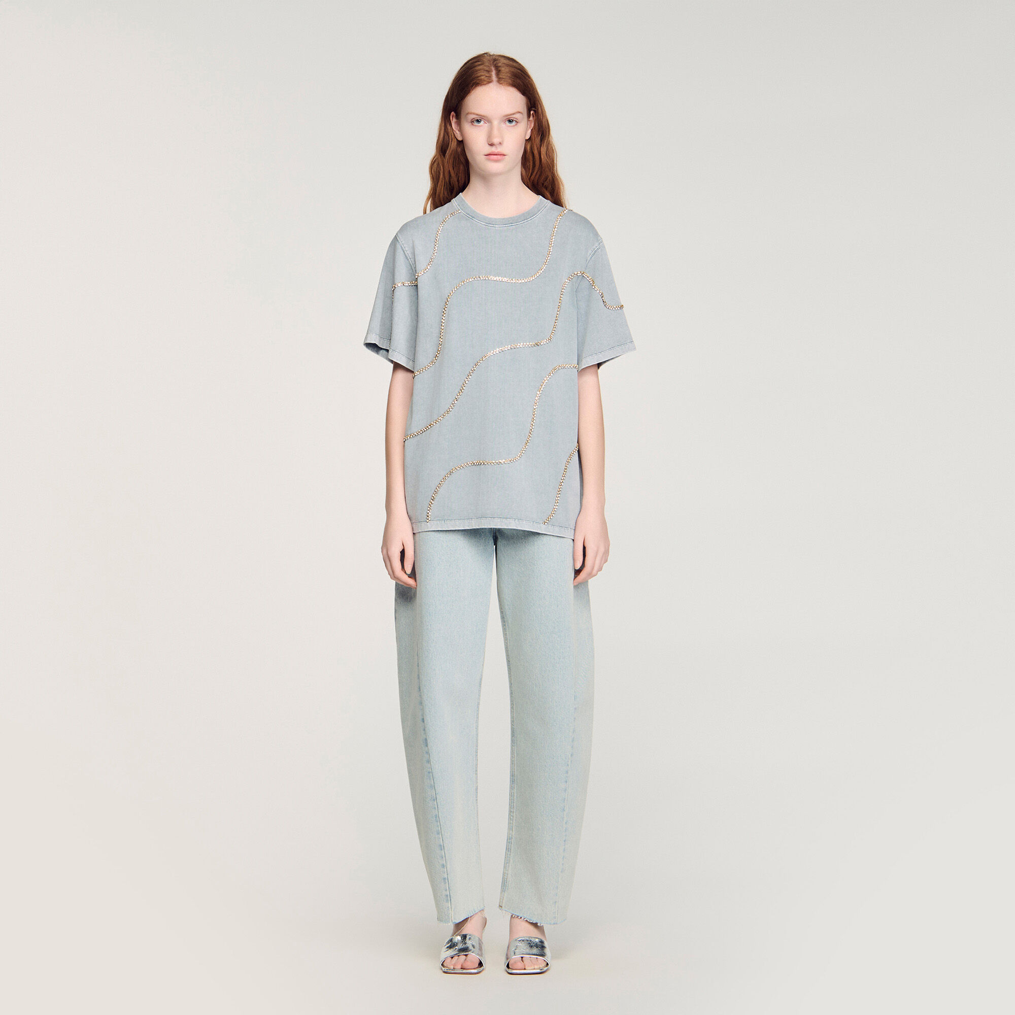 T-shirt strass&eacute;